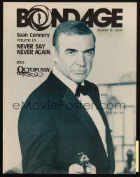 6b399 BONDAGE magazine '83 Sean Connery returns as James Bond in Never Say Never Again!