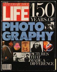 6b254 LIFE MAGAZINE magazine Fall 1988, 150 Years of Photography That Made a Difference!