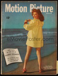 6b289 MOTION PICTURE magazine May 1947 sexy Susan Hayward by Mead-Maddick, her $60,000 bet!
