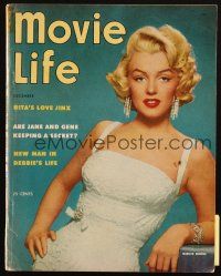 6b373 MOVIE LIFE magazine December 1953 portrait of sexy Marilyn Monroe by Trindl & Woodfield!