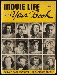 6b372 MOVIE LIFE vol 1 no 1 year book magazine 1942 Hedy Lamarr, Rita Hayworth, Bette Davis & more!