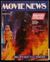 6b458 MOVIE NEWS Aust magazine Aug/Sept 1980 The Empire Strikes Back, special souvenir edition!