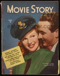 6b320 MOVIE STORY magazine February 1945 sexy Rita Hayworth & Lee Bowman in Tonight & Every Night!