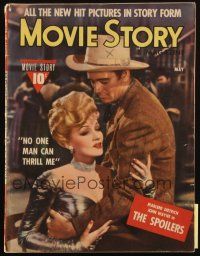 6b308 MOVIE STORY magazine May 1942 sexy Marlene Dietrich & John Wayne in The Spoilers!