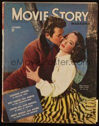 6b317 MOVIE STORY magazine September 1944 Merle Oberon & Cornel Wilde in A Song to Remember!