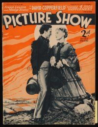6b452 PICTURE SHOW English magazine Sept 21, 1935 Frank Lawton & Madge Evans in David Copperfield!
