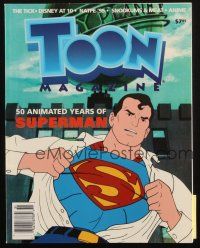 6b437 TOON MAGAZINE magazine Winter 1995 Fifty Animated Years of Superman & more cartoon news!