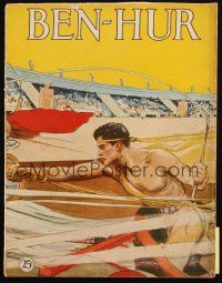 6b155 BEN-HUR souvenir program book '25 great images & art of Ramon Novarro & Betty Bronson!