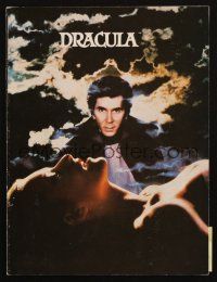 6b177 DRACULA souvenir program book '79 Bram Stoker, c/u of vampire Frank Langella & sexy girl!