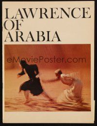 6b205 LAWRENCE OF ARABIA program book '63 David Lean classic starring Peter O'Toole!