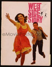 6b245 WEST SIDE STORY souvenir program book '61 Academy Award winning classic musical!