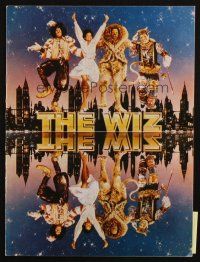 6b246 WIZ souvenir program book '78 Diana Ross, Michael Jackson, Richard Pryor, Wizard of Oz