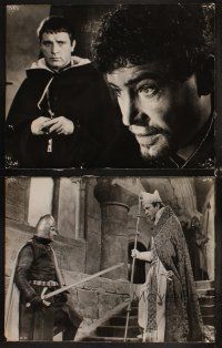 6b132 BECKET 5 deluxe 11x14 stills '64 Richard Burton in the title role, Peter O'Toole as the King!