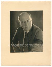 6b014 CECIL B. DEMILLE deluxe 11x14 still '30s portrait wearing suit & tie by Eugene Robert Richee!