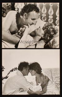 6b145 DOMINO PRINCIPLE 2 deluxe 10.75x13.75 stills '77 Gene Hackman & sexy Candice Bergen!