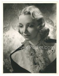 6b113 VIRGINIA BRUCE deluxe 10x13 still '30s portrait of the pretty actress by Willinger!