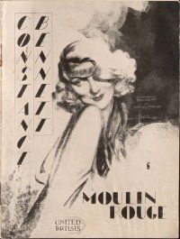6b627 MOULIN ROUGE Danish program '34 different art of sexy Constance Bennett by Rolf Armstrong!