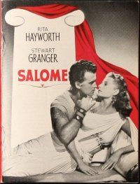 6b648 SALOME Danish program '53 sexy Rita Hayworth romanced by Stewart Granger, different!