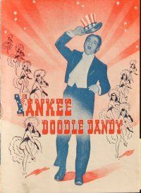 6b677 YANKEE DOODLE DANDY Danish program '47 classic James Cagney as George M. Cohan, different!
