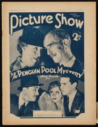 6b446 PICTURE SHOW English magazine July 22, 1933 The Penguin Pool Mystery, Tom Mix & more!
