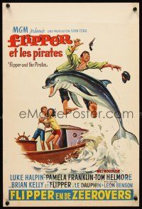 5z096 FLIPPER'S NEW ADVENTURE Belgian '64 Flipper the fearless is more fin-tastic than ever!