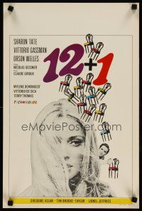 5z266 TWELVE CHAIRS Belgian '69 Sharon Tate, Orson Welles, the original version!