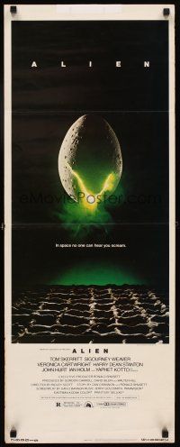5z434 ALIEN insert '79 Ridley Scott outer space sci-fi monster classic, cool hatching egg image!