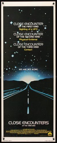 5z490 CLOSE ENCOUNTERS OF THE THIRD KIND insert '77 Steven Spielberg sci-fi classic!