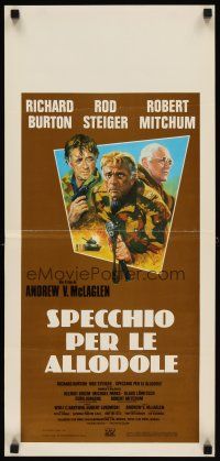5z297 BREAKTHROUGH Italian locandina '79 McLaglen directed, Richard Burton & Robert Mitchum!