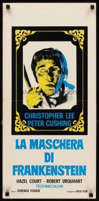 5z317 CURSE OF FRANKENSTEIN Italian locandina R70 cool art of Christopher Lee as the monster!