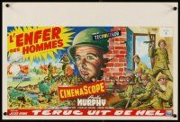 6a056 TO HELL & BACK Belgian R70s Audie Murphy's life story as a kid soldier in World War II!