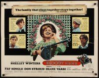 6a270 BLOODY MAMA 1/2sh '70 Roger Corman, AIP, crazy Shelley Winters w/Bible and tommy gun!