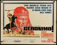6a361 GERONIMO 1/2sh '62 most defiant Native American Indian warrior Chuck Connors!