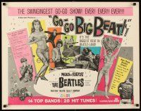 6a368 GO-GO BIGBEAT 1/2sh '65 The Beatles and other rockers, the swingingest go-go show ever!