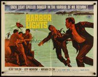 6a383 HARBOR LIGHTS 1/2sh '63 each light spelled danger in the harbor of no return!