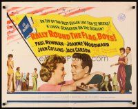 6a517 RALLY ROUND THE FLAG BOYS 1/2sh '59 Leo McCarey, Paul Newman loves Joanne Woodward!