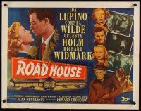 6a535 ROAD HOUSE 1/2sh '48 Ida Lupino, Cornel Wilde, Richard Widmark, Celeste Holm, noir!