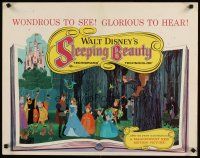 6a560 SLEEPING BEAUTY 1/2sh '59 Walt Disney cartoon fairy tale fantasy classic!