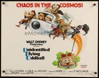 6a576 SPACEMAN & KING ARTHUR 1/2sh '79 Disney sci-fi, Unidentified Flying Oddball!