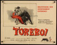 6a625 TORERO 1/2sh '57 most famous matador Luis Procuna, bullfighting!