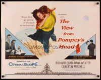 6a640 VIEW FROM POMPEY'S HEAD 1/2sh '55 Dana Wynter accidentally finds out her husband's a Negro!