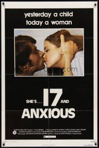6c014 17 & ANXIOUS 1sh '73 Zybnek Brynych, Anne-Marie Kuster, Nadja Tiller, today a woman!