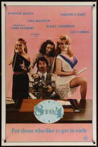 6c026 8 TO 4 1sh '81 wacky sex spoof of 9 to 5, Annette Haven, Veronica Hart!, Lisa DeLeeuw