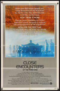 6c211 CLOSE ENCOUNTERS OF THE THIRD KIND S.E. 1sh '80 Steven Spielberg's classic with new scenes!