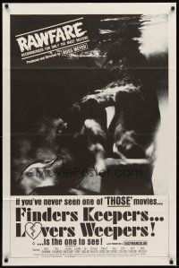 6c005 FINDERS KEEPERS, LOVERS WEEPERS 1sh '68 Russ Meyer, recommended for only the most mature!