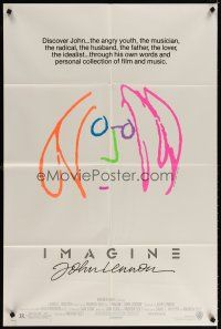 6c514 IMAGINE 1sh '88 classic art by former Beatle John Lennon!