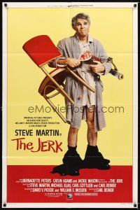6c538 JERK int'l 1sh '79 Steve Martin is the son of a poor black sharecropper!
