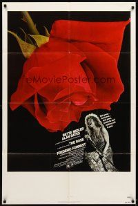 6c762 ROSE 1sh '79 Mark Rydell, cool image of Bette Midler as Janis Joplin look-alike!