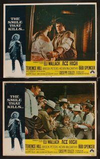 6d064 ACE HIGH 8 LCs '69 Eli Wallach, Terence Hill, Brock Peters, spaghetti western!