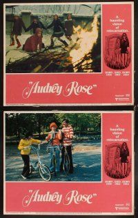 6d094 AUDREY ROSE 8 LCs '77 Marsha Mason, Anthony Hopkins, a haunting vision of reincarnation!